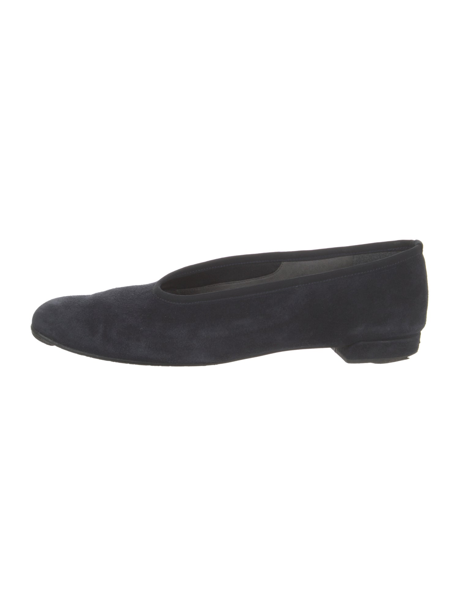 Stuart Weitzman Suede Flats