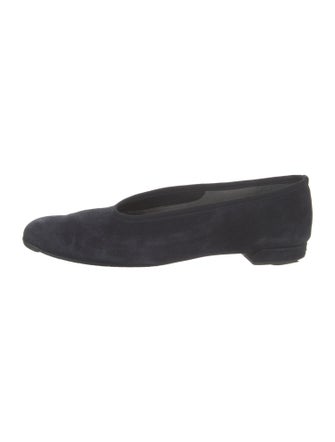 Stuart Weitzman Suede Flats