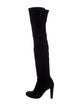 Stuart Weitzman Suede Sock Boots