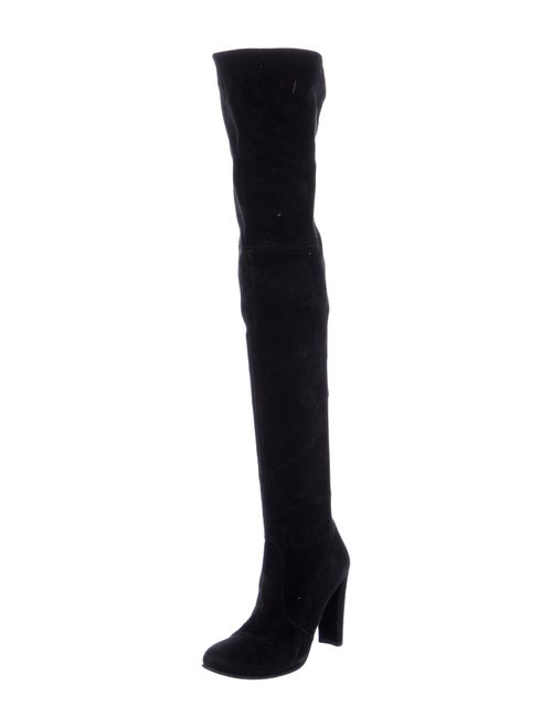 Stuart Weitzman Suede Sock Boots