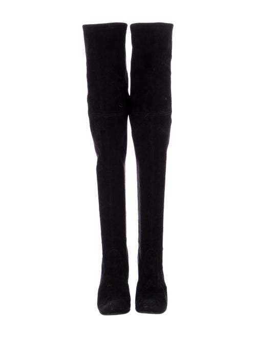 Stuart Weitzman Suede Sock Boots