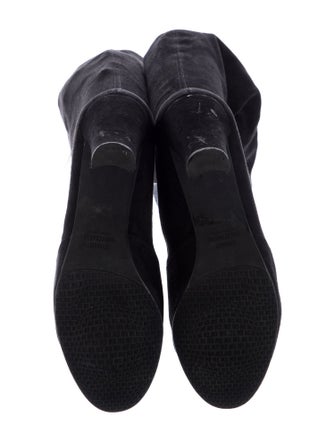 Stuart Weitzman Suede Sock Boots