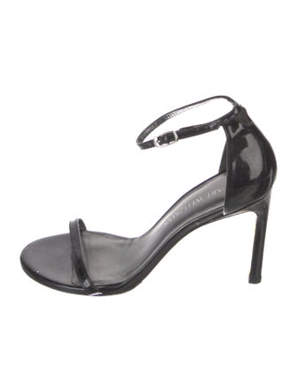 Stuart Weitzman Patent Leather Sandals