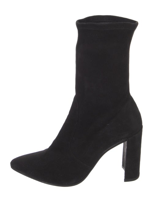 Stuart Weitzman Suede Sock Boots