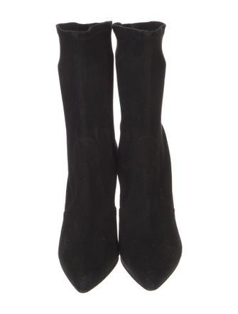 Stuart Weitzman Suede Sock Boots