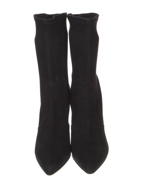 Stuart Weitzman Suede Sock Boots