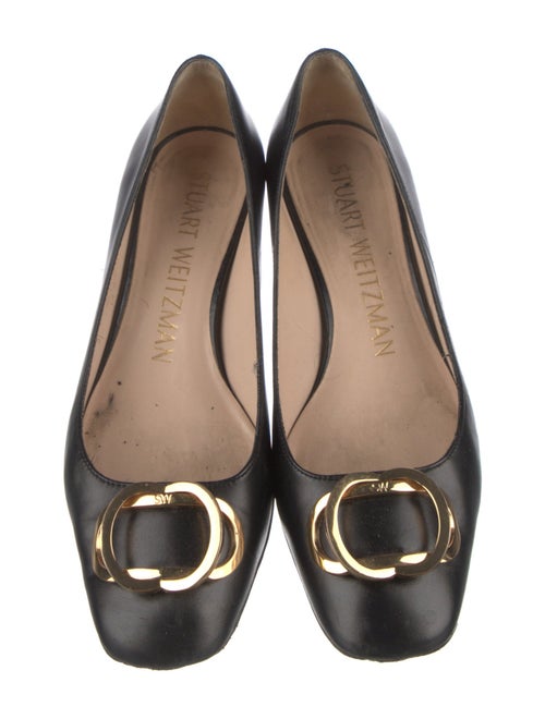 Stuart Weitzman Leather Ballet Flats