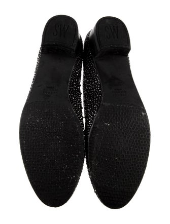 Stuart Weitzman Suede Printed Loafers