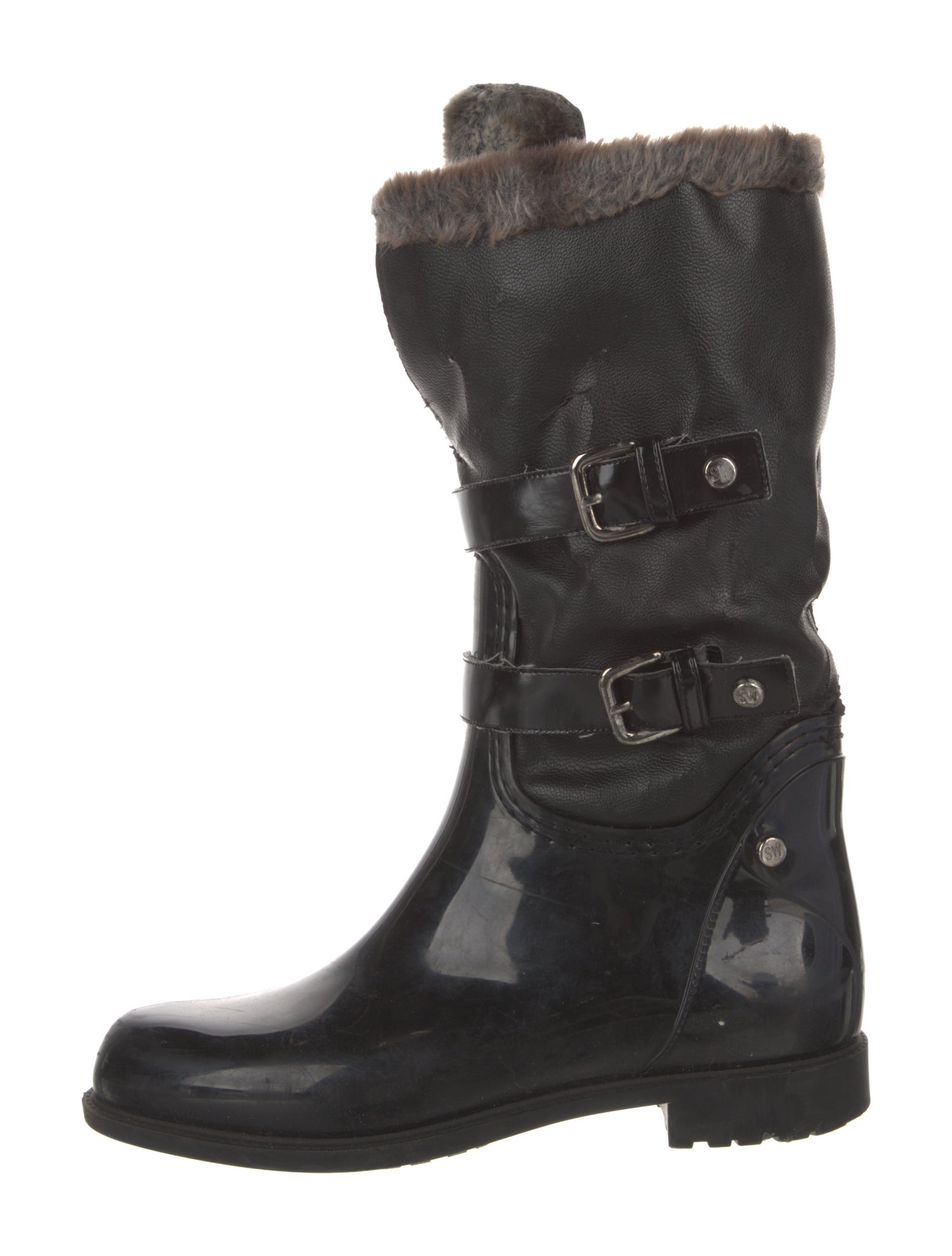 Stuart Weitzman Rubber Rain Boots