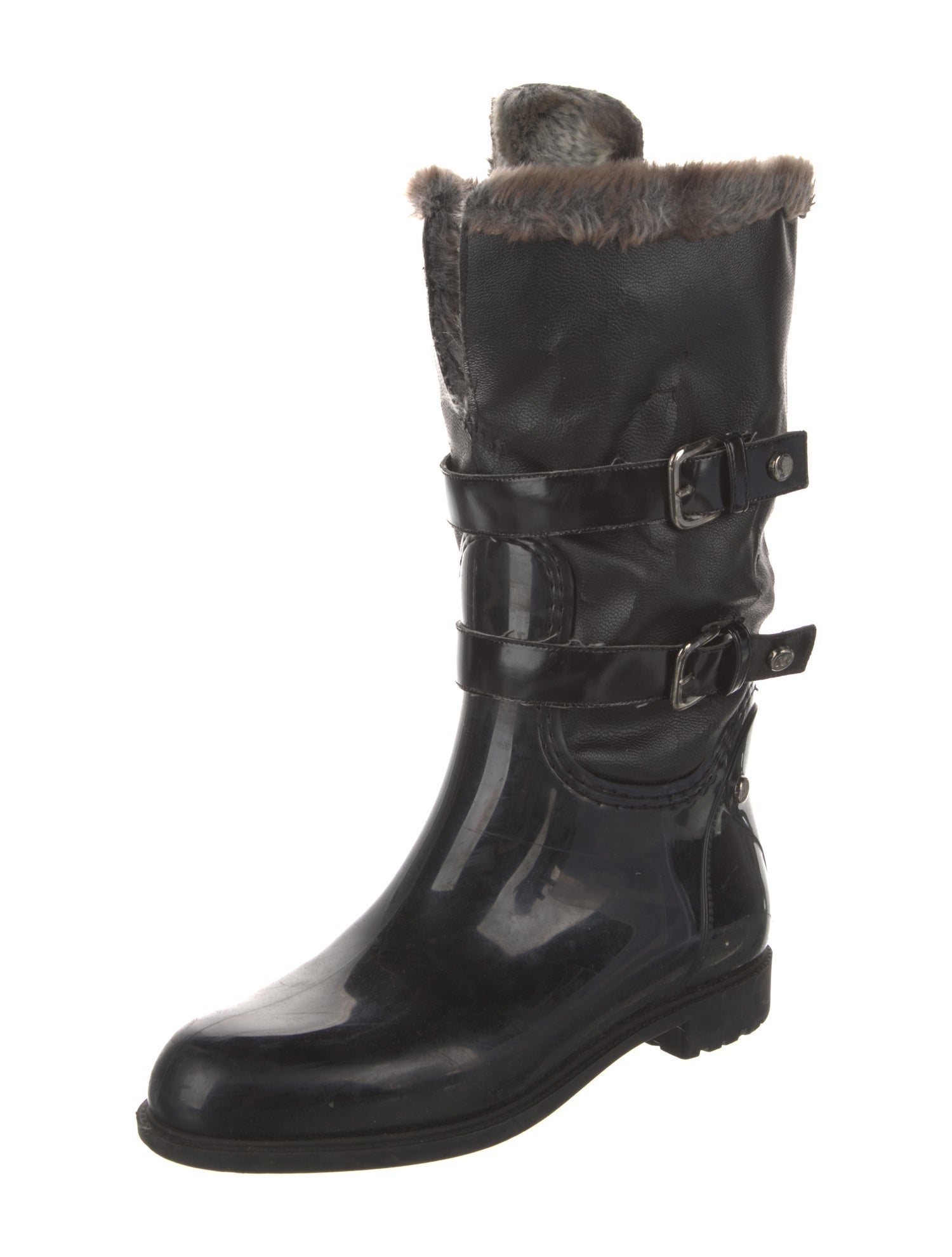 Stuart Weitzman Rubber Rain Boots