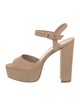 Stuart Weitzman Suede Sandals