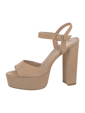Stuart Weitzman Suede Sandals