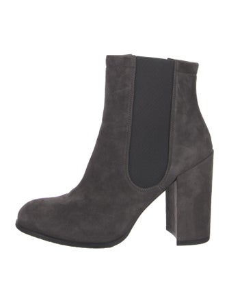 Stuart Weitzman Suede Chelsea Boots