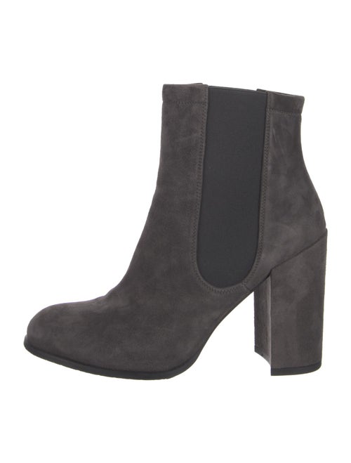 Stuart Weitzman Suede Chelsea Boots