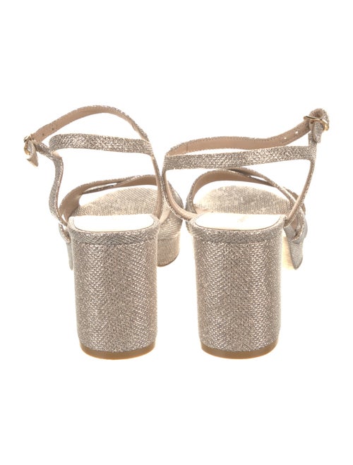 Stuart Weitzman Glitter Espadrilles