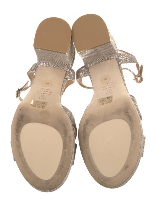 Stuart Weitzman Glitter Espadrilles