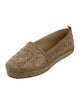 Stuart Weitzman Crystal Embellishments Espadrilles
