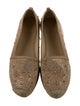 Stuart Weitzman Crystal Embellishments Espadrilles