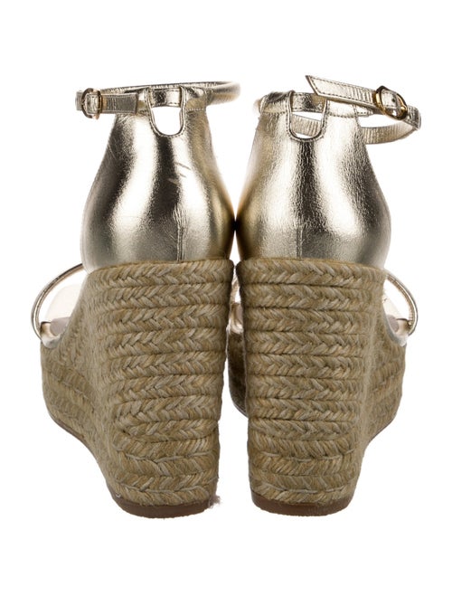 Stuart Weitzman Leather Espadrilles