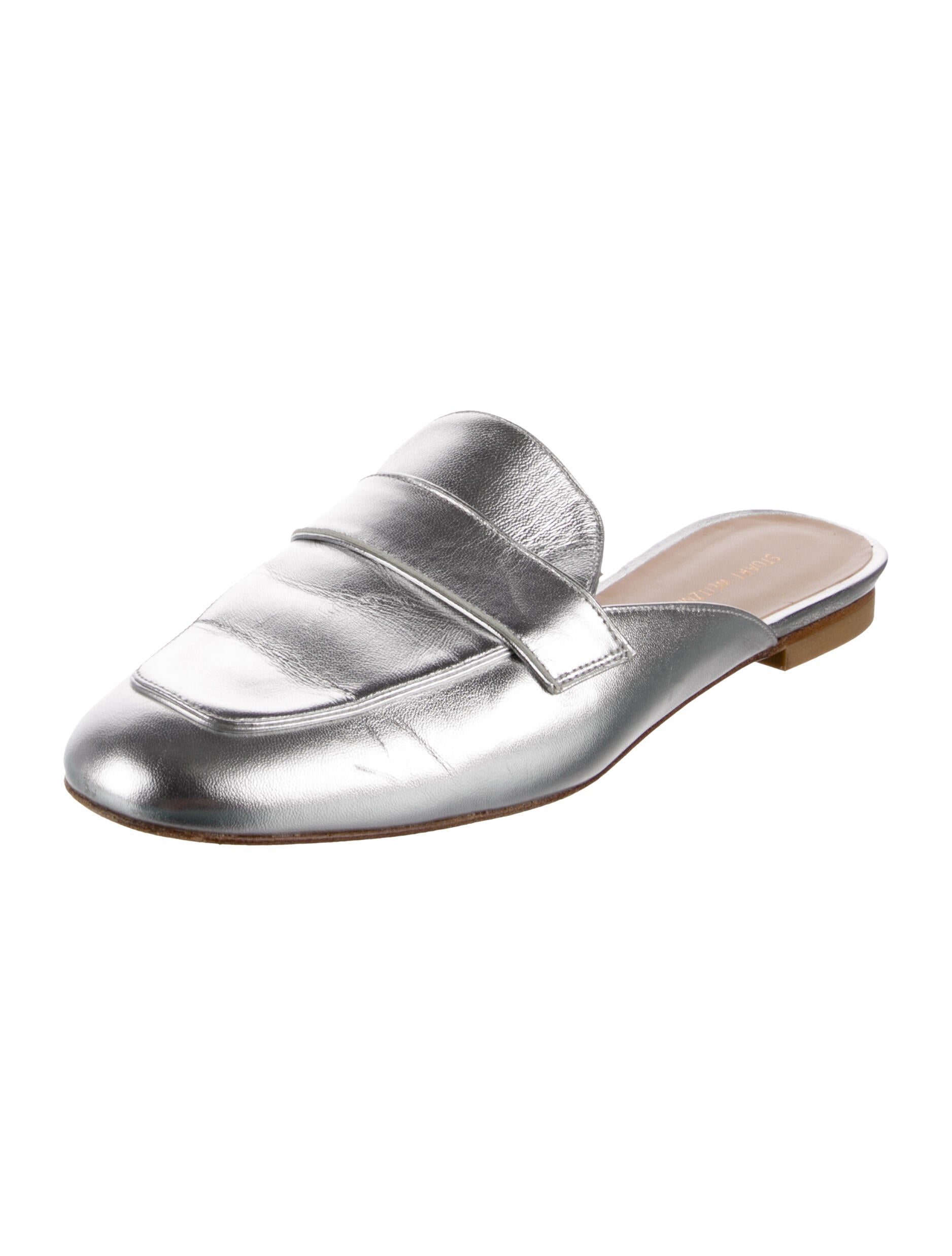 Stuart Weitzman Leather Mules