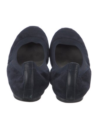 Stuart Weitzman Suede Ballet Flats
