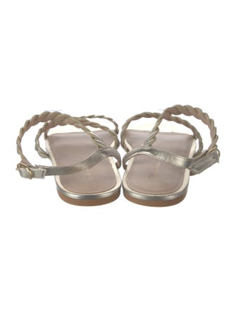 Stuart Weitzman Leather Slides