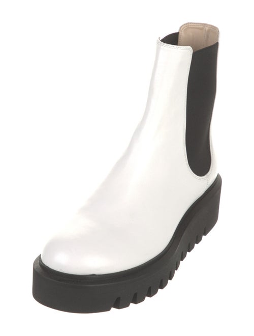 Stuart Weitzman Leather Chelsea Boots