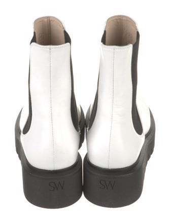 Stuart Weitzman Leather Chelsea Boots
