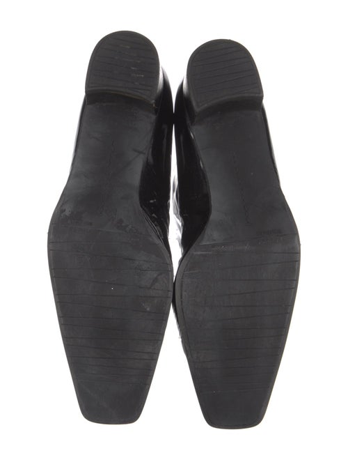 Stuart Weitzman Patent Leather Moto Boots