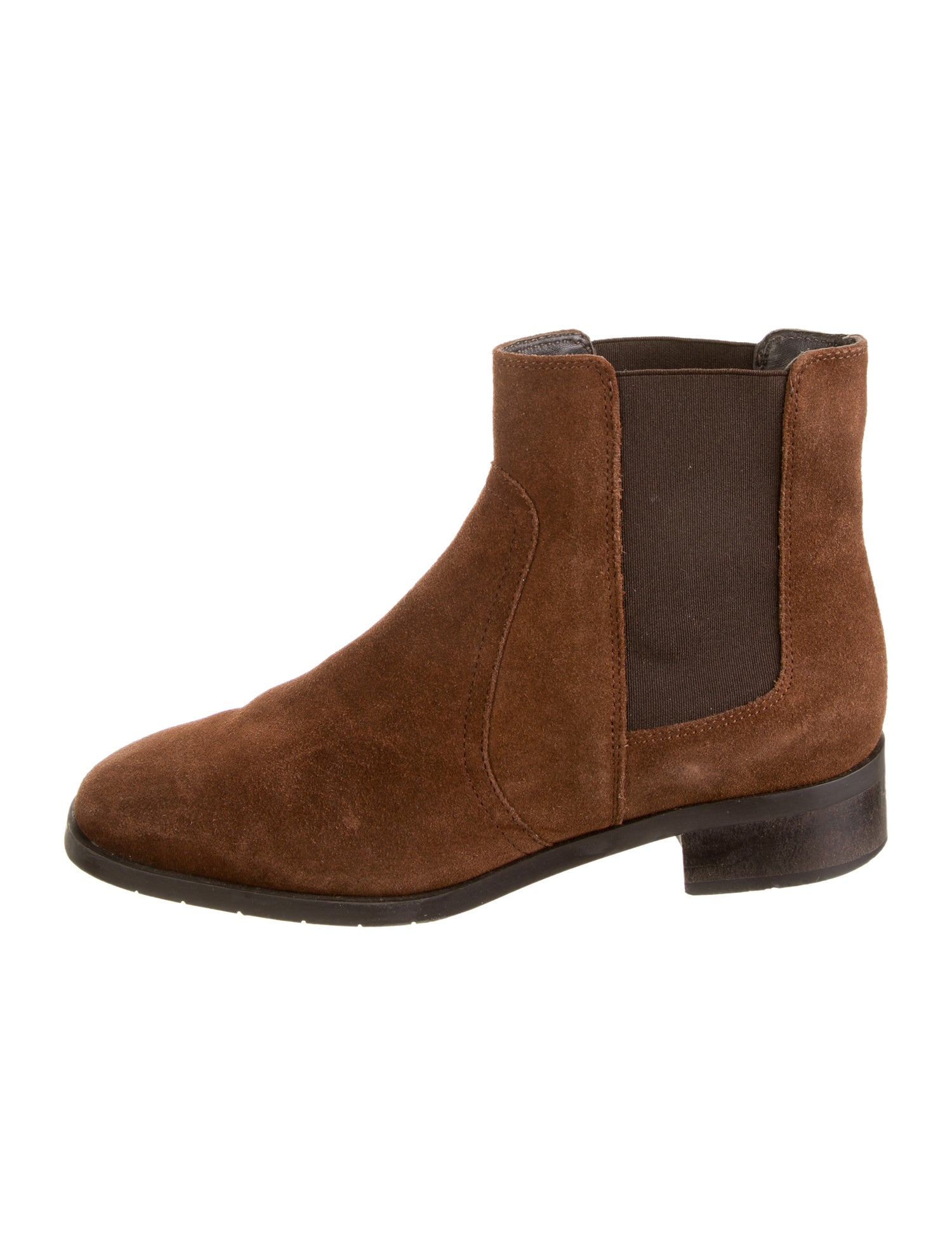 Stuart Weitzman Suede Chelsea Boots