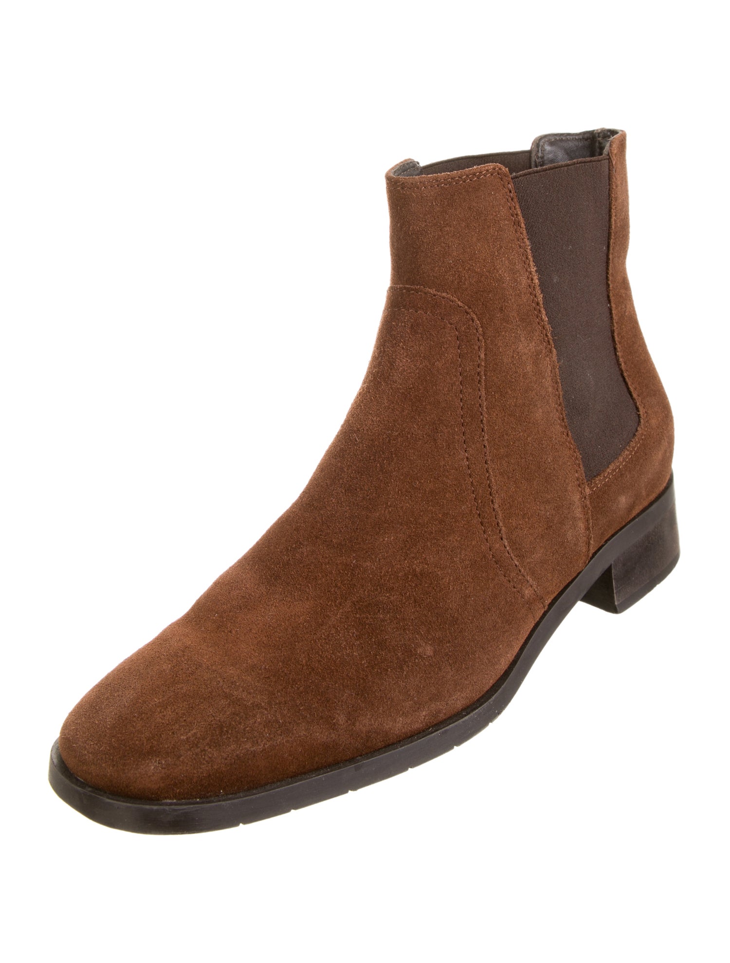 Stuart Weitzman Suede Chelsea Boots