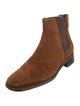 Stuart Weitzman Suede Chelsea Boots