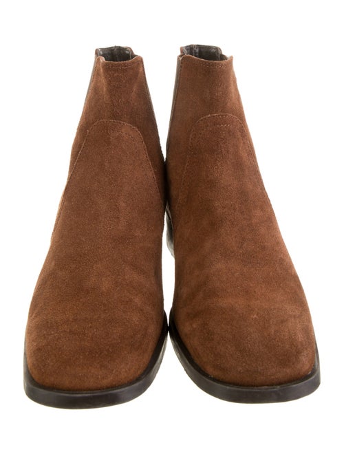 Stuart Weitzman Suede Chelsea Boots