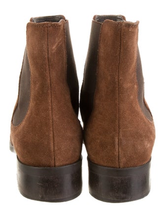 Stuart Weitzman Suede Chelsea Boots