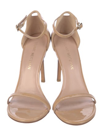 Stuart Weitzman Patent Leather Sandals