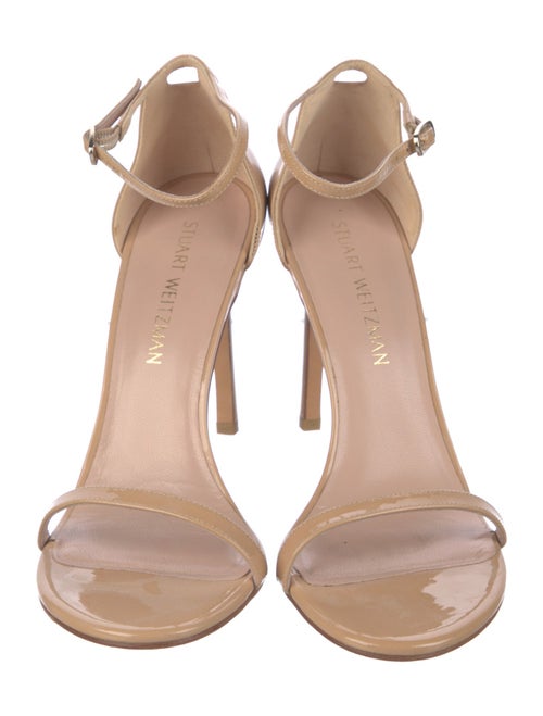 Stuart Weitzman Patent Leather Sandals