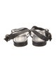 Stuart Weitzman Leather Slingback Sandals