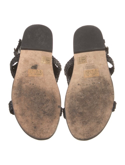 Stuart Weitzman Leather Slingback Sandals