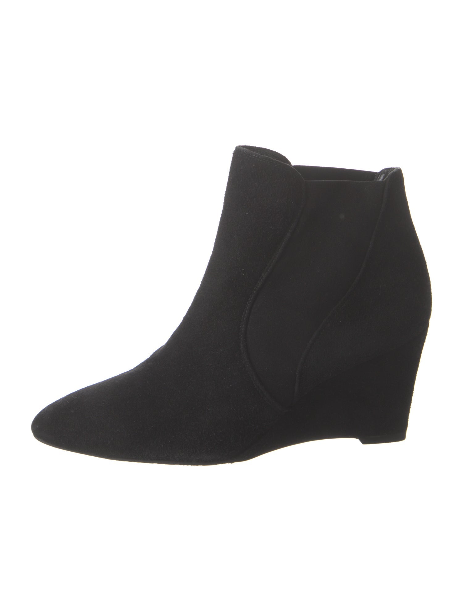 Stuart Weitzman Suede Chelsea Boots
