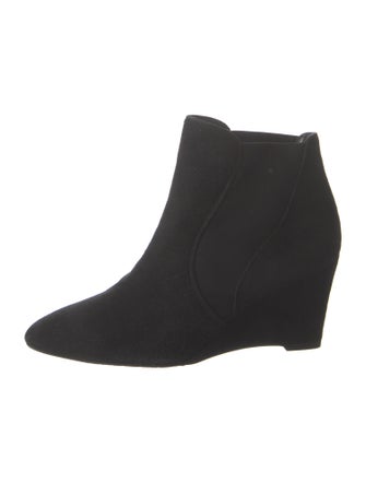 Stuart Weitzman Suede Chelsea Boots
