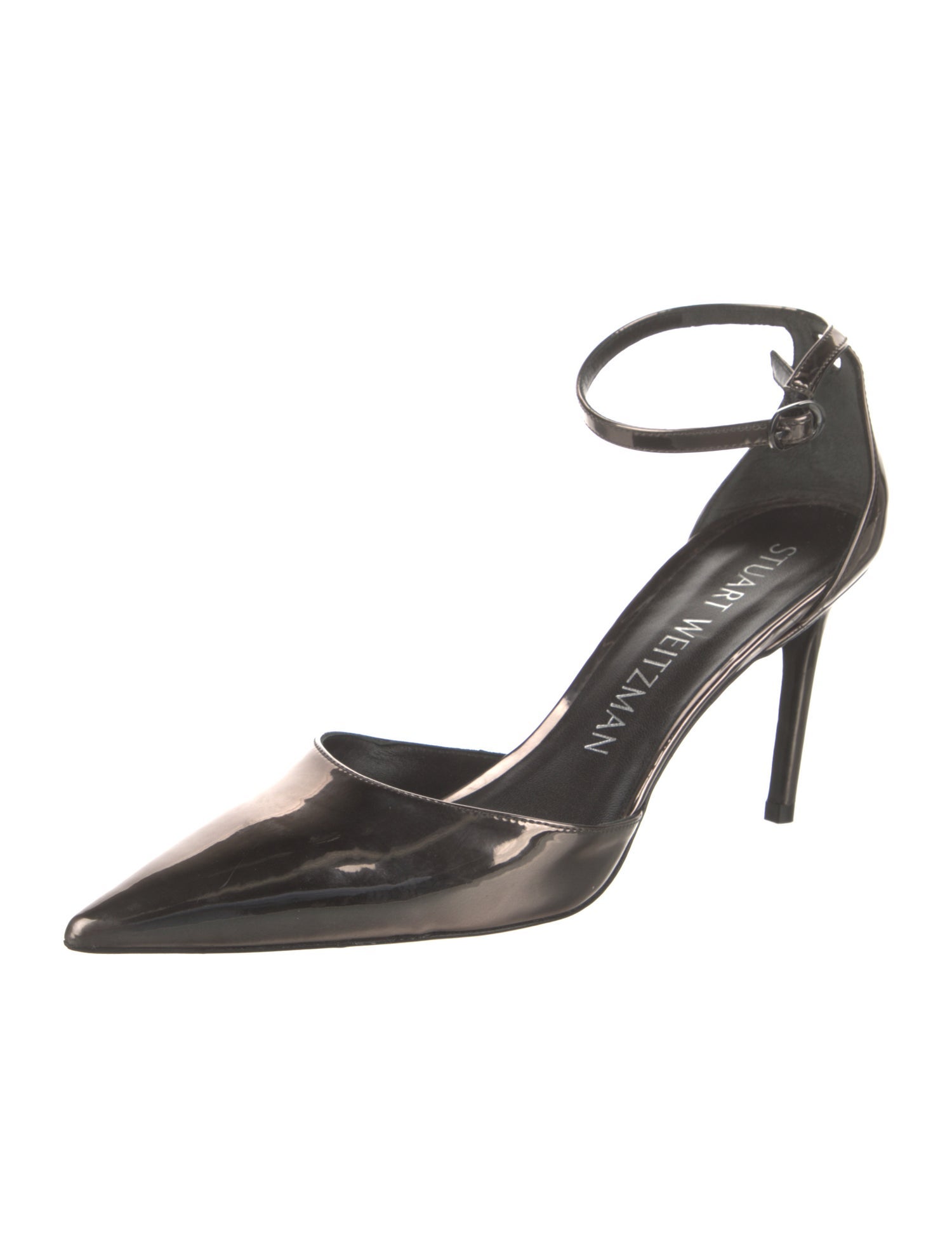 Stuart Weitzman Patent Leather D'Orsay Pumps