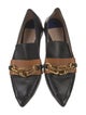 Stuart Weitzman Leather Animal Print Loafers