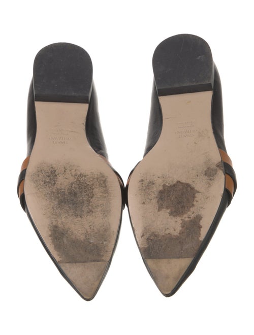 Stuart Weitzman Leather Animal Print Loafers