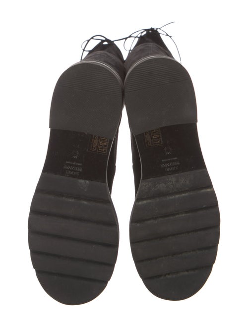 Stuart Weitzman Suede Lace-Up Boots