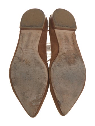 Stuart Weitzman Suede Flats