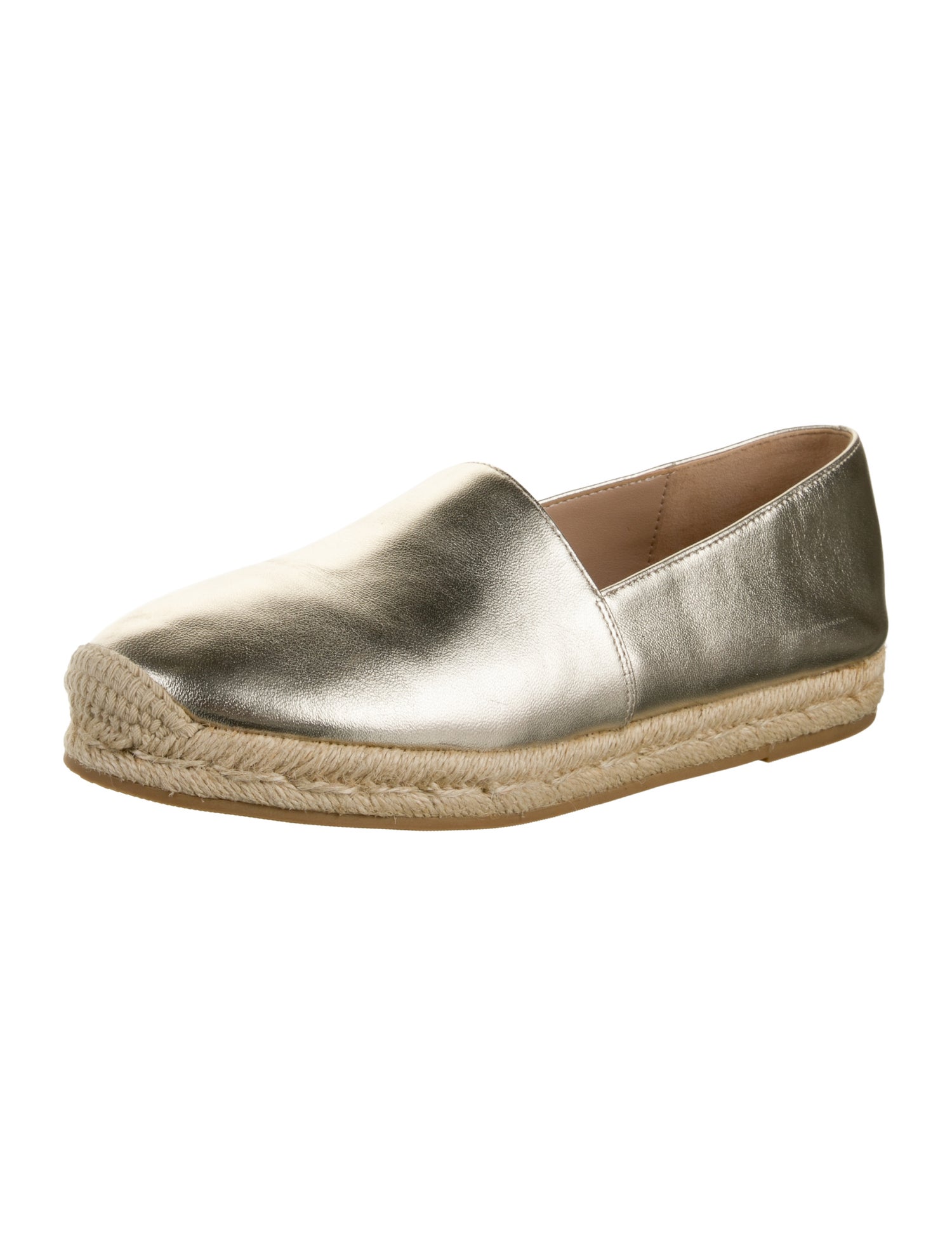 Stuart Weitzman Leather Espadrilles