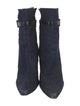 Stuart Weitzman Denim Sock Boots