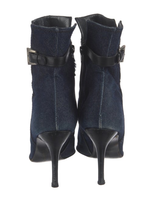 Stuart Weitzman Denim Sock Boots
