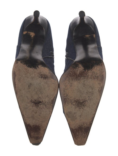 Stuart Weitzman Denim Sock Boots