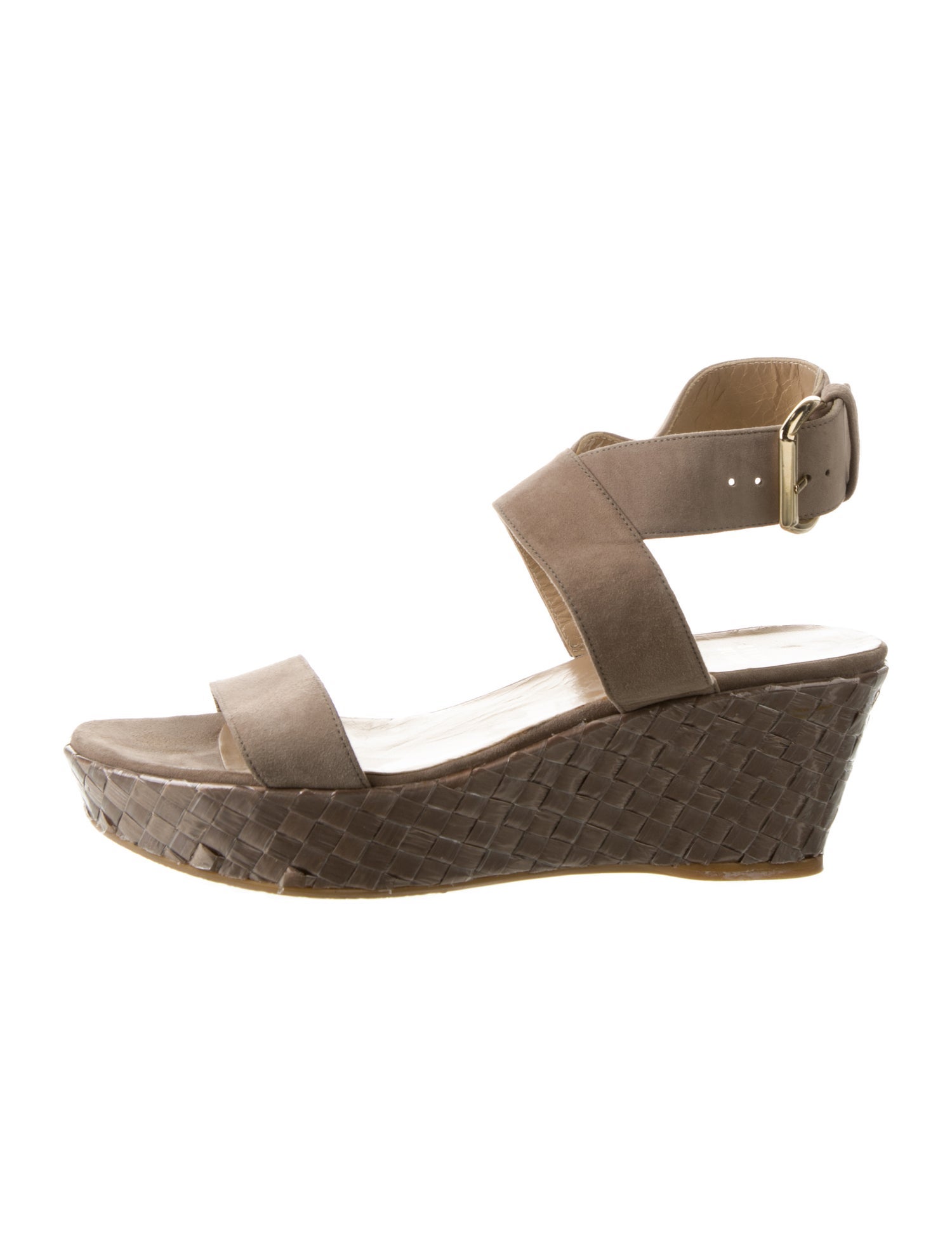 Stuart Weitzman Suede Espadrilles